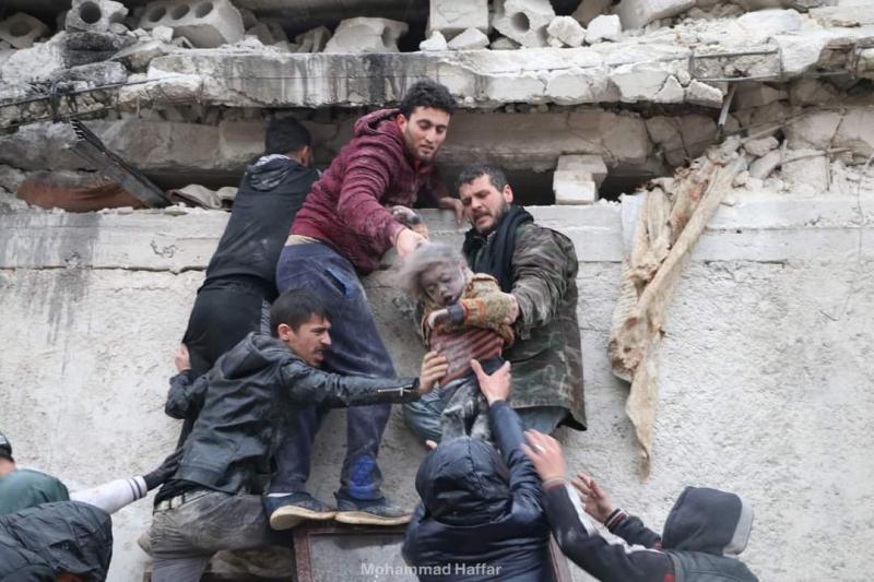 ضحايا زلزال سوريا