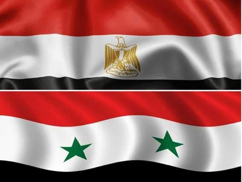 علم مصر وسوريا
